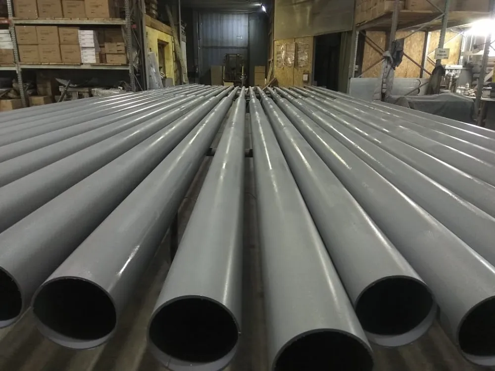 60 опор НФ для больницы Волчанска